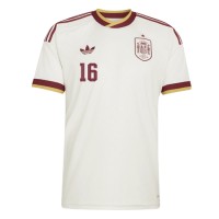 Španielsko Rodri Hernandez #16 Vonkajší futbalový dres MS 2026 Krátky Rukáv